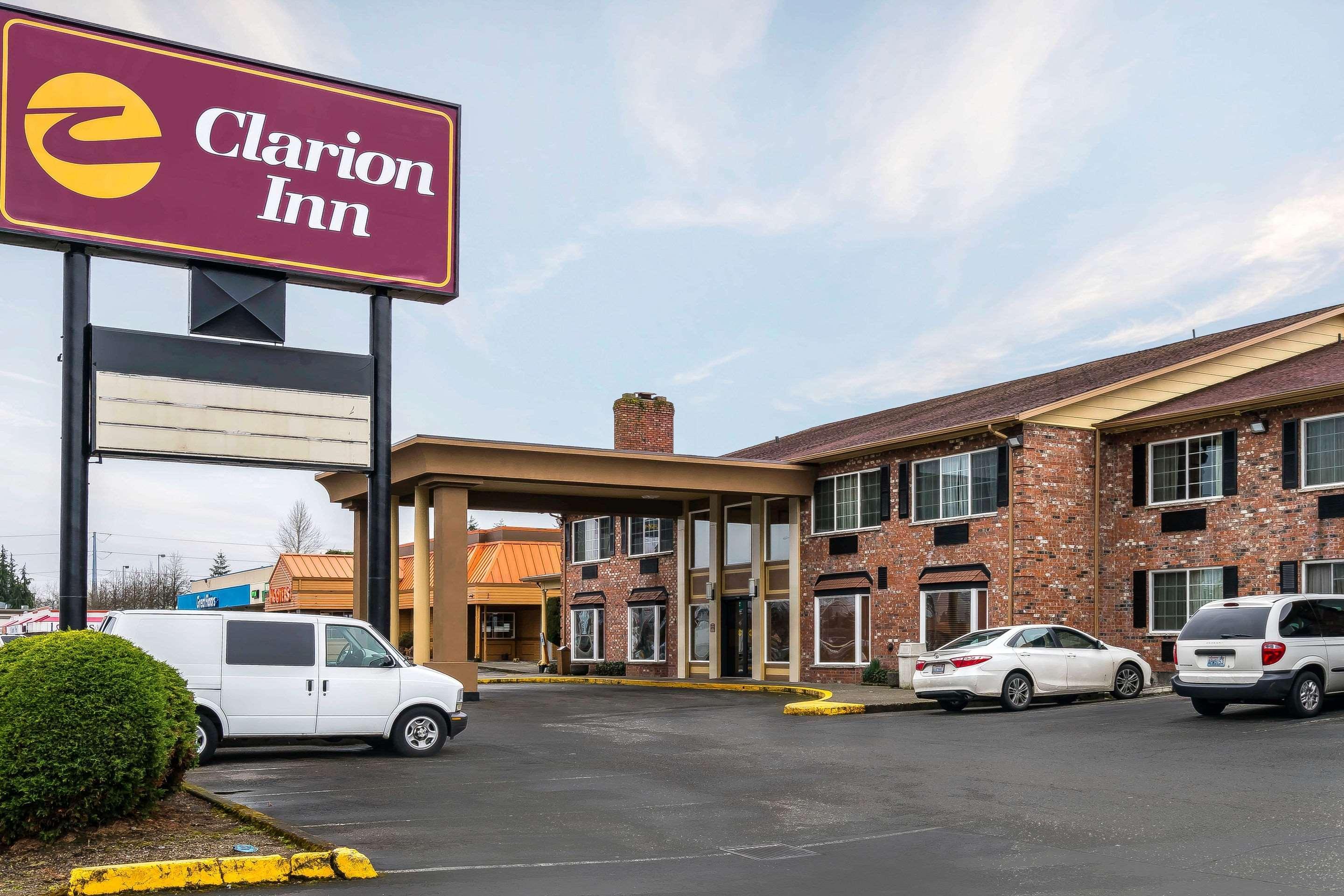 Clarion Inn Near Jblm Tacoma Exteriör bild